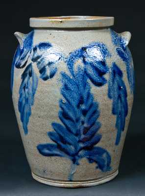 Highly-Decorated Baltimore Stoneware Jar