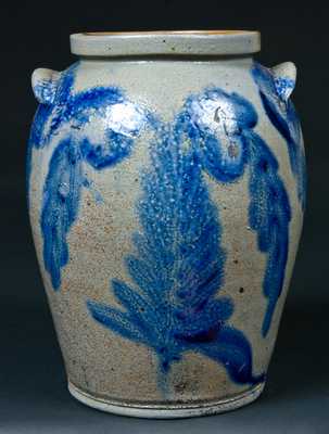 Highly-Decorated Baltimore Stoneware Jar