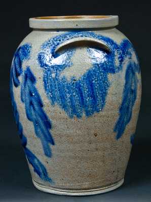 Highly-Decorated Baltimore Stoneware Jar