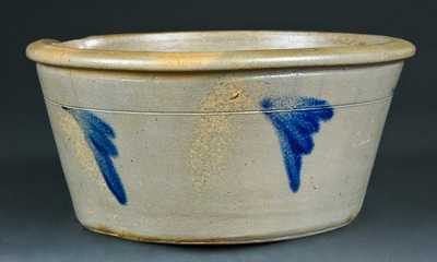 Attrib. Grier, Chester County, PA Stoneware Milkpan