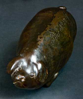 Anna Pottery Presentation Stoneware Pig Bottle