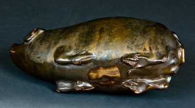 Anna Pottery Presentation Stoneware Pig Bottle