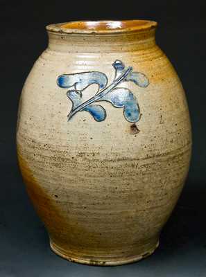 Incised Stoneware Jar, probably Manhattan, NY