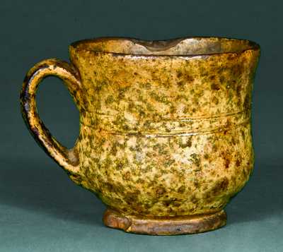 BAECHER / WINCHESTER, VA Redware Cup