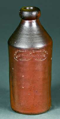 U. KENDALL S / FACTORY / CIN., Cincinnati, OH Stoneware Bottle