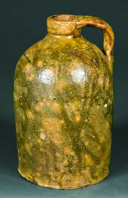 BAECHER / WINCHESTER, VA (Anthony Baecher) Redware Jug