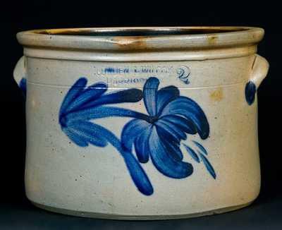 COWDEN & WILCOX / HARRISBURG, PA Stoneware Cake Crock