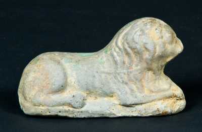 Miniature Lion Figure