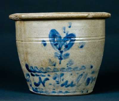 G. N. Fulton Virginia Stoneware Cream Jar