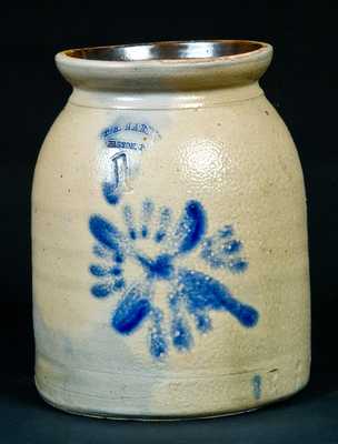 J.M. HARRIS / EASTON, PA Stoneware Jar