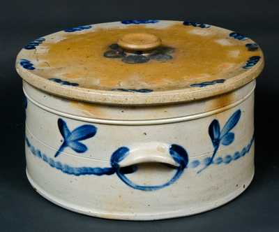 Baltimore Stoneware Cake Crock with Lid
