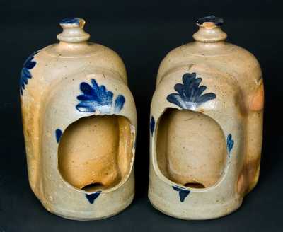 2 Stoneware Chicken Waterers, Remmey, Philadelphia