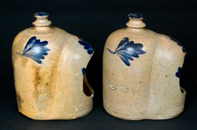 2 Stoneware Chicken Waterers, Remmey, Philadelphia