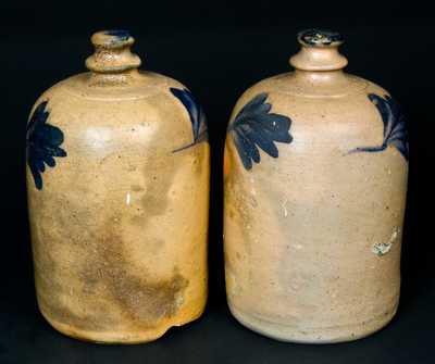 2 Stoneware Chicken Waterers, Remmey, Philadelphia