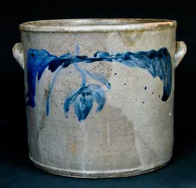 SOLOMON BELL / STRASBURG / Va Stoneware Cake Crock