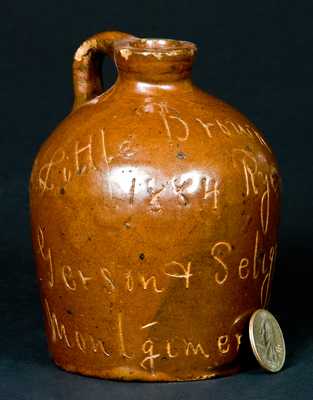 Montgomery, Alabama, Stoneware Little Brown Jug