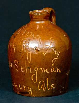 Montgomery, Alabama, Stoneware Little Brown Jug