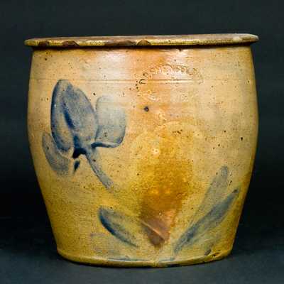 D.P. SHENFELDER / READING, PA Stoneware Cream Jar