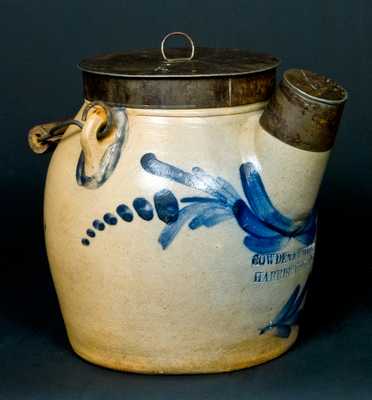 COWDEN & WILCOX / HARRISBURG. PA Stoneware Batter Pail