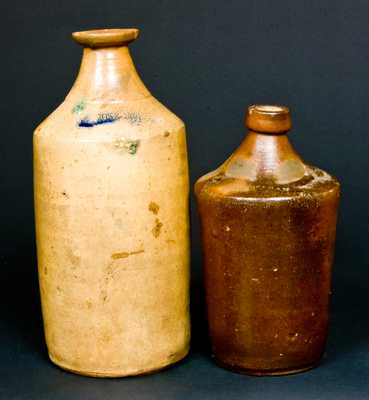 (2) Stoneware Bottles