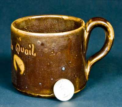 Anna Pottery "St. Louis Sinkhole Quail" Stoneware Frog Mug