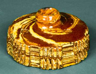 English Redware Inkwell