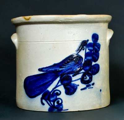 N.A. WHITE & SON / UTICA, N.Y. Stoneware Crock