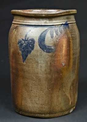 SOLOMON BELL / STRASBURG / Va Stoneware Jar