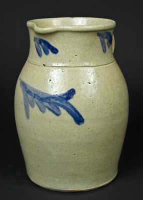 Bristol Slip Stoneware Pitcher, attrib. Thomas Haig, Philadelphia