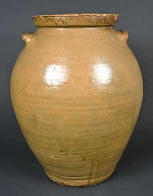 Large Stoneware Jar attrib. Edgefield, SC