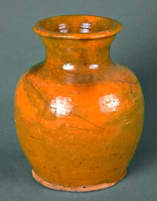 Probably New England Redware Vase