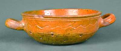 Redware Collander