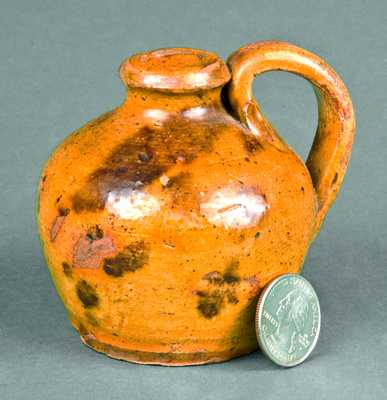 Miniature Redware Jug