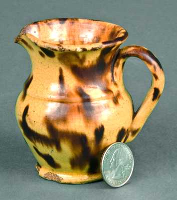 Miniature Redware Pitcher