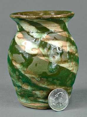 Miniature B.B. CRAIG / VALE, NC Stoneware Jar