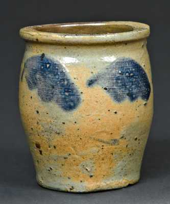 Miniature Stoneware Jar, attributed to Johnstown, PA
