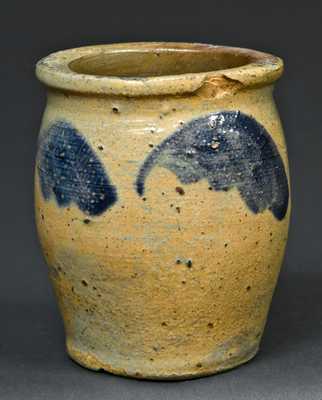 Miniature Stoneware Jar, attributed to Johnstown, PA