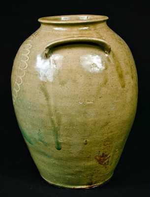 CHANDLER, Edgefield, SC Stoneware Pottery Jar