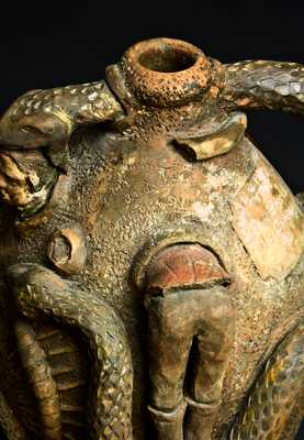 Kosse, TX, Stoneware Temperance Snake Jug