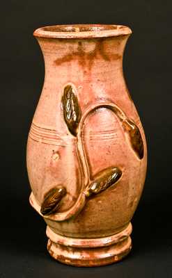 J. Eberly & Co., Strasburg, VA Redware Vase