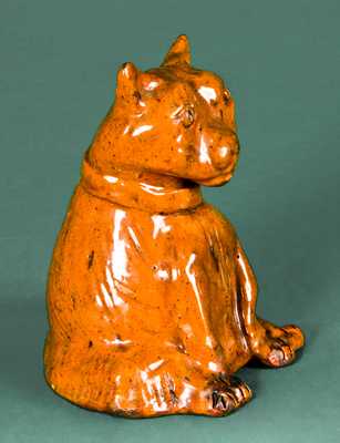 Redware Cat Bank