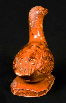 Redware Goose Figure
