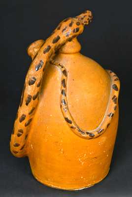 Stoneware Rattlesnake Jug