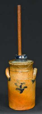 Miniature NY State Stoneware Churn