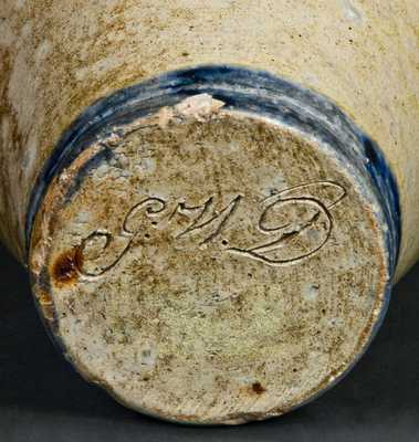 Early Stoneware Jar, Incised on Bottom 