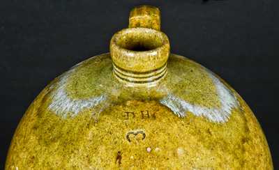 Daniel Hartsoe, Lincoln County, NC Stoneware Jug, Three-Gallon