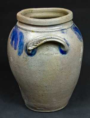 Early SOLOMON BELL Stoneware Jar