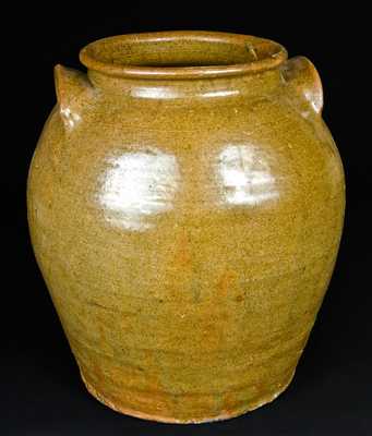 L m Stoneware Jar, attrib. Dave the Slave, Edgefield, SC