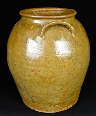 L m Stoneware Jar, attrib. Dave the Slave, Edgefield, SC