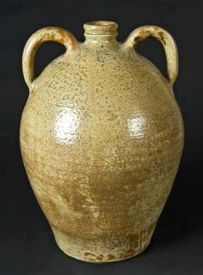 J. S. Nash, Marion Co., Texas, Double-Handled Stoneware Jug